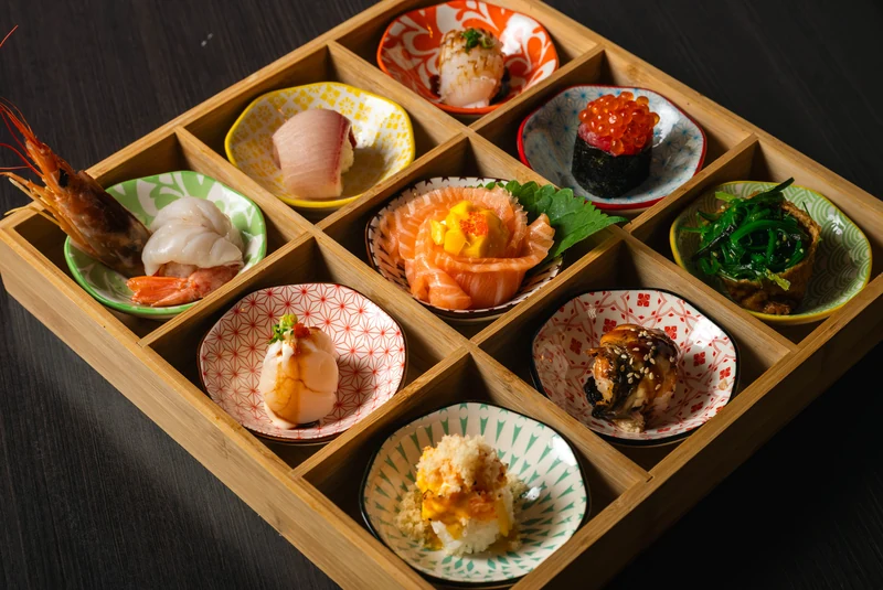 Inside Kon'ya Japan, a neighborhood Japanese restaurant in Nolan Hill, Calgary